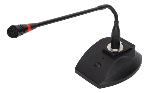 Microfone Gooseneck Com Fio E Microfone De Mesa