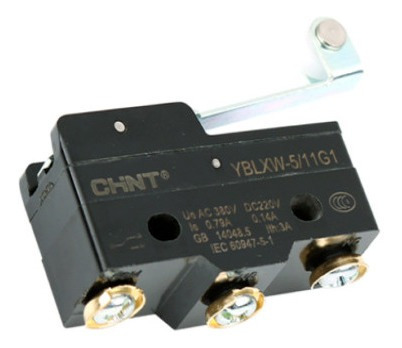 Microswitch Palanca Larga Con Rodillo Chint 15a 1nc+1no