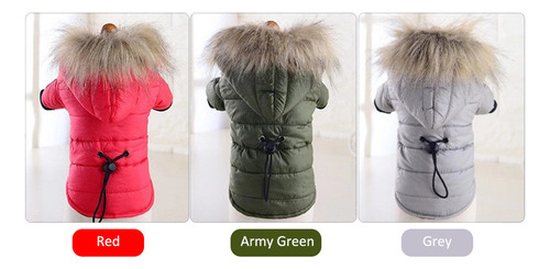 Abrigo Y Chaqueta Cálidos De Invierno Para Perros Pequeños