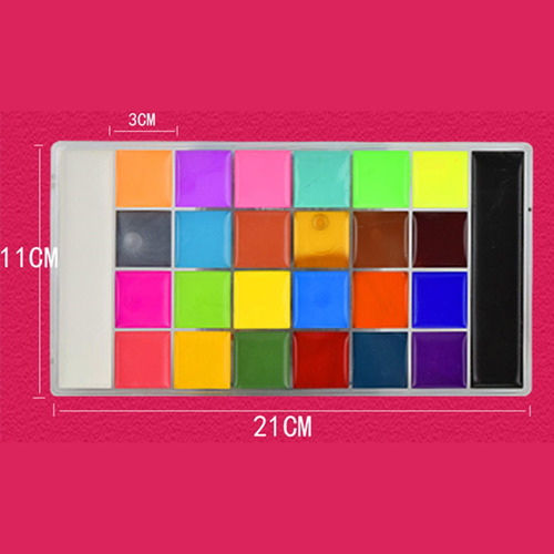 Pintura Facial Para El Cuerpo, Paleta De Maquillaje
