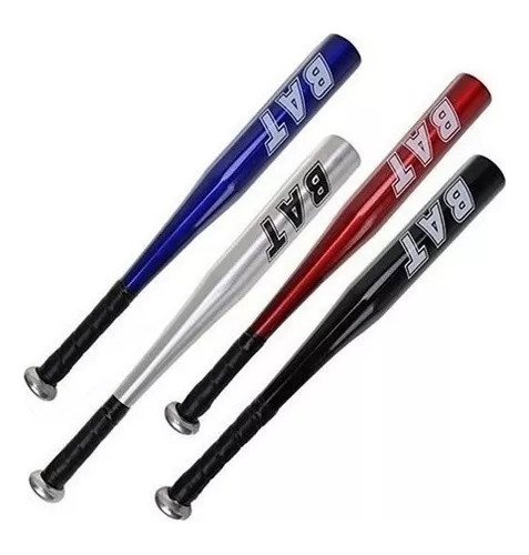 Imagen 1 de 3 de Bate Macizo Beisbol En Aluminio De 70 Cm + Envio