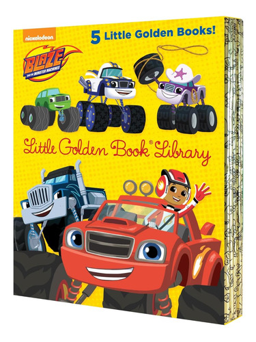 Libro: Blaze And The Monster Machines Little Golden Book Lib
