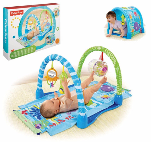 Gimnasio Bebe Ocean Wonder 3 En 1 Fisher Price Mattel Filsur