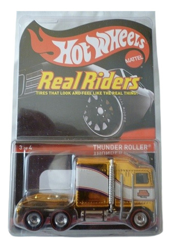 Hot Wheels Thunder Roller Real Riders 2014 - J P Cars