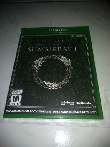 Xbox One Videogame The Elder Scrolls Online Summerset Fisico