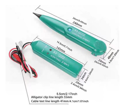 Probador De Cable De Red Multifunción De Larga Distancia De