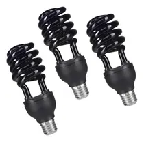Comprar Kit 3 Lâmpadas Fluorescente Eletrônica Neon Luz Negra 36w