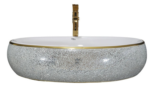 Cuba Cerâmica Banheiro/lavabo Luxo 62x42 Cm