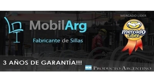 Imagen 8 de 8 de Sillón De Oficina Giratorio Neumatico Sin Brazos Tapizado Tela O Ecocuero - Soportan 120 Kg + Envio Gratis