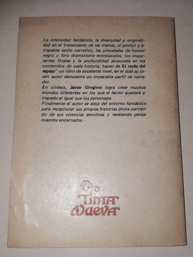 El Reves Del Espejo-javier Ghiglino (Usado)
