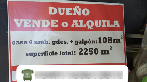 Vendo/alquilo Casa 5ta En Lima, Partido De Zarate 