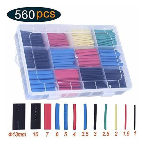 Juego Tubo Termorretractile Para Cable 560