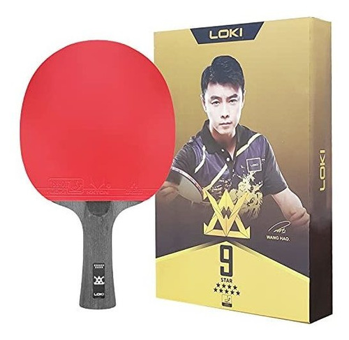 Raquetas - Loki E9 Ping Pong Paddle Professional - Raqueta D