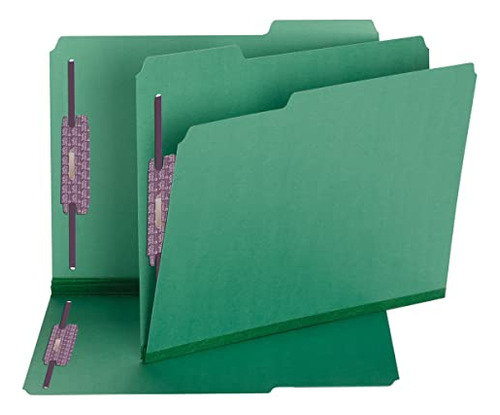 Smead Pressboard Sujetador Carpeta De Archivos Con Safeshiel