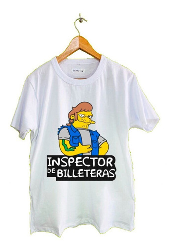 Remeras Estampadas Dtg Full Hd Inspector De Billeteras