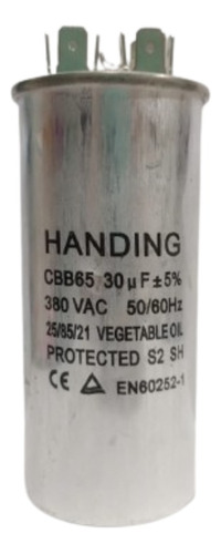 Capacitor 30 Uf 400v  Metalico Arranque