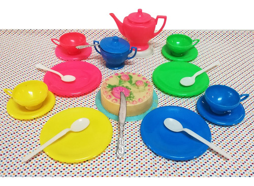 Imagen 2 de 4 de Juego De Té Para Niñas Tazas De Juguete