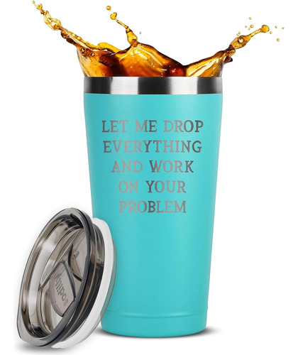 Stainless Steel Tumbler Funny Travel Coffee Mugs For Ad...