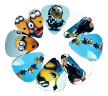Comprar 10 Uñetas Para Guitarra Y Bajo Diseño ( Minions)
