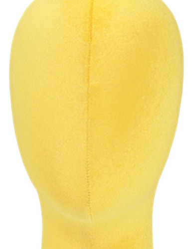 Pantallas De Pelucas Cabeza De Cabello Manikin Amarillo