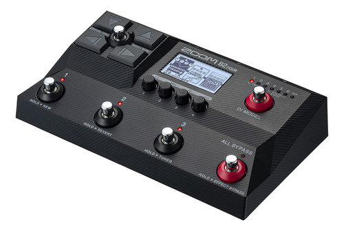 Procesador Multiefectos Para Graves Zoom B2 Four Con 6 Cajas
