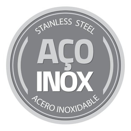 Imagen 5 de 8 de Tacho Basura Acero Inoxidable Tramontina Pedal 20l 94538/720