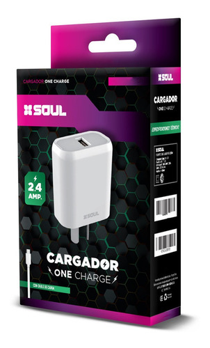 Imagen 5 de 6 de Cargador Original Soul Compatible Con iPhone 6 7 8 Xs 11 12