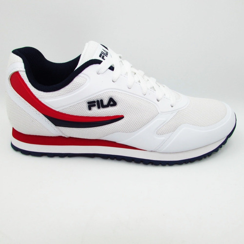 Tenis Fila Forerunner Blanco Azul Rojo 25.5-29 Originales 