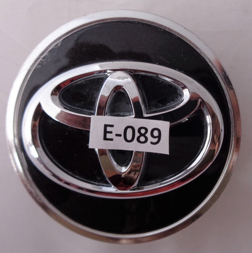 Centro Rin Toyota 63 Mm Diam Ext. Negro  Precio X Pza.#e089