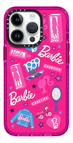 Case iPhone 12 Mini Barbie Stickermania Fucsia