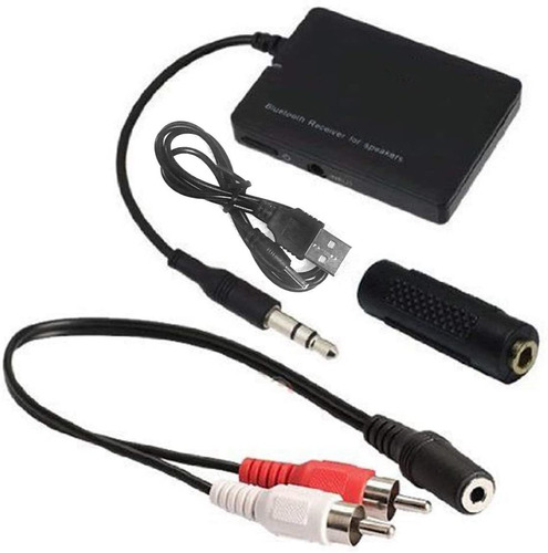 Receptor De Audio Inalambrico Bluetooth 3,5 Mm + Cable Usb