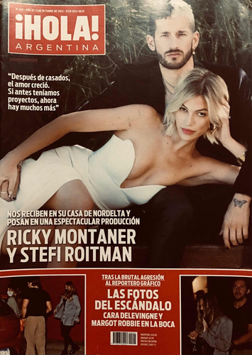 Revista Hola Argentina # 621 5-10-2022 Ricky Montaner
