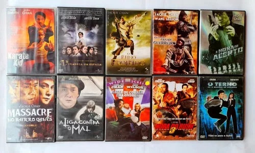 Jackie Chan 6 Dvds Com 12 Filmes Raros No Brasil Dublado