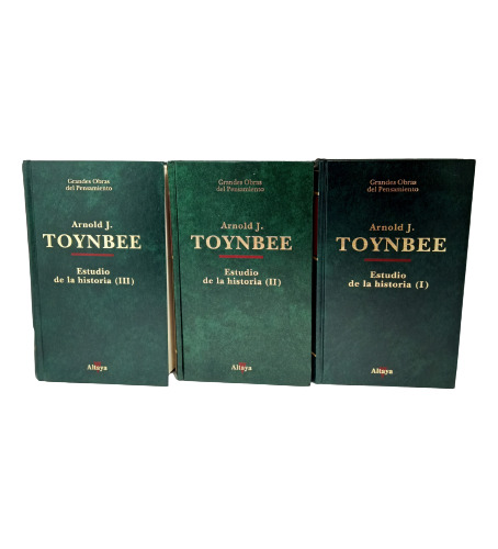  Arnold Toynbee - Estudio De La Historia - Altaya - 3 Tomos 
