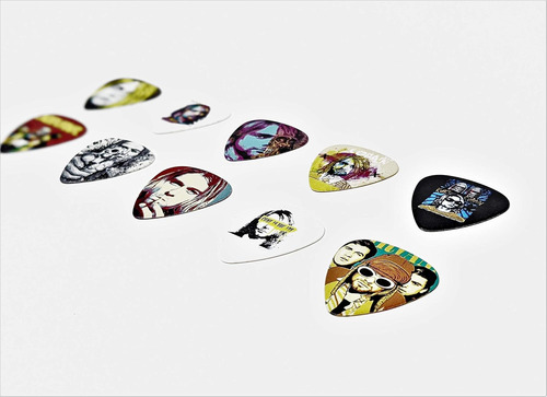 Púas De Guitarra Nirvana | Kurt Cobain (10 Púas Por P...