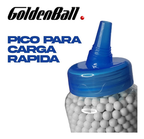 Imagen 3 de 9 de Balines Airsoft Plastico 6 Mm X2000 Mamadera Bbs 0,12g 0,20g