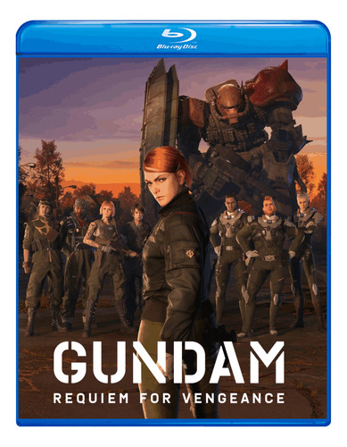 Blu-ray Minissérie Gundam: Requiem For Vengenace - Dub/leg