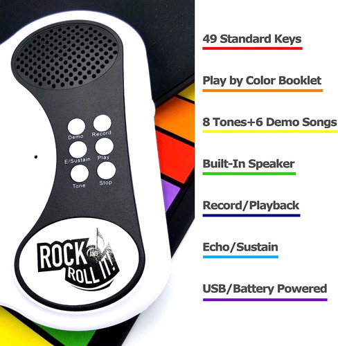 Rock And Roll It - El Piano Rainbow Original. Roll Up Fl...
