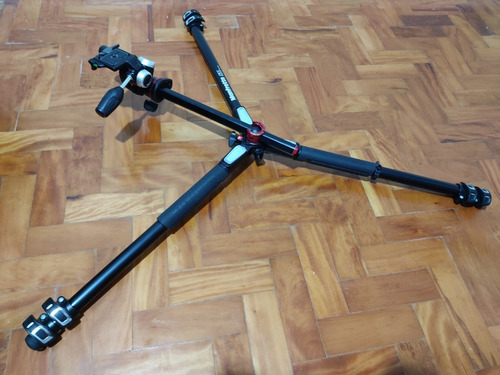 Tripé Manfrotto Mk055xpro3-3w (kit Com Cabeça 3w)