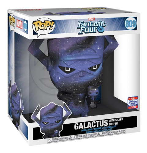 Funko Pop! Fantastic Four Galactus With Silver Surfer 809 21