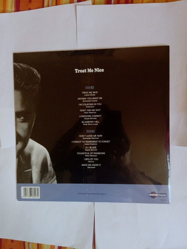 Elvis Presley - Treat Me Nice Vinilo Lp Nuevo Europa En Stoc