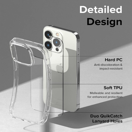 Imagen 4 de 9 de Case Funda Protector Anti-shock Ringke iPhone 14 Pro / Max