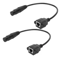 Comprar Adaptadores Dmx512 De 3 Pines, 2 Adaptadores Xlr A Rj45 Hemb