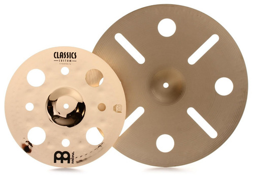 Imagen 2 de 5 de Platillos Meinl 12/16 Bullet Stack Luke Holland Artist