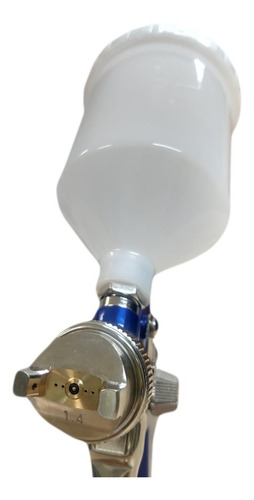 Imagem 6 de 10 de Pistola De Pintura Automotiva Profissional 600 Ml Hvlp Nf
