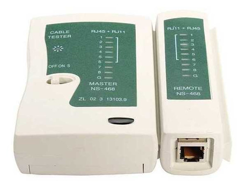6 En 1 Rj45 Rj11 Cat5 Herramienta De Red Kit De Cable Tester