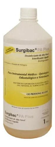 Desinfectante Surgibac Pa Plus Acido Peracét. 1l + Activador