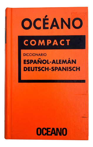 Diccionario Océano Compact Alemán - Español, Impecable !