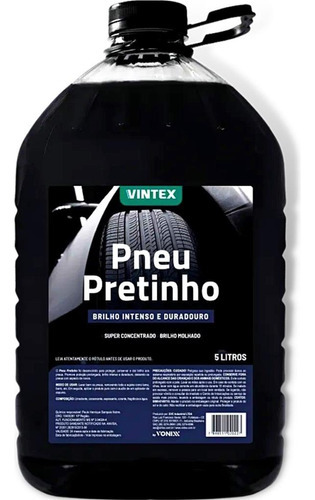 Pneu Pretinho Abrilhantador 5lt Vintex Vonixx