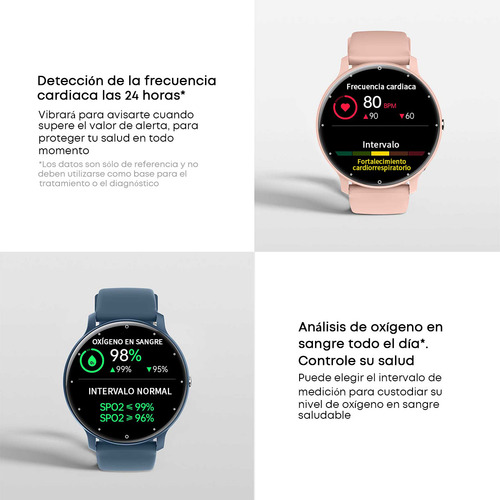 Smartwatch Keluona Zl02 Elegante Reloj de Silicona Negra para Uso Diario
